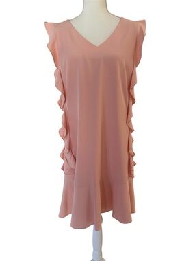 Leslie Fay Ruffled Dress